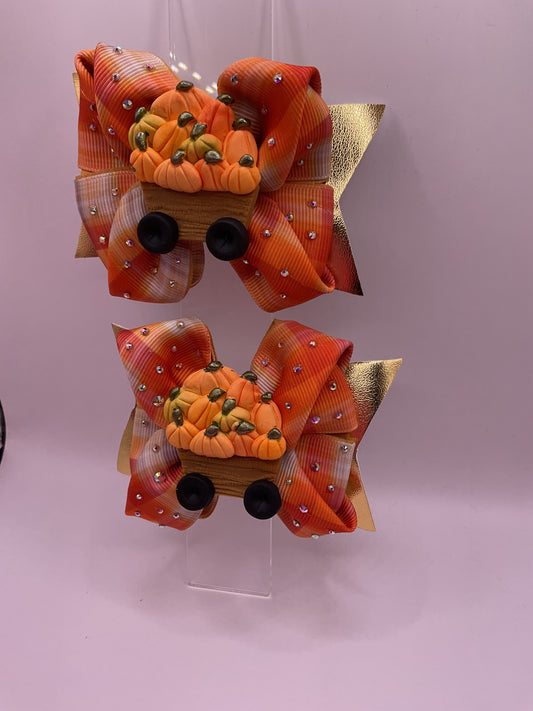 Fall Pattern Hair Clips Peers