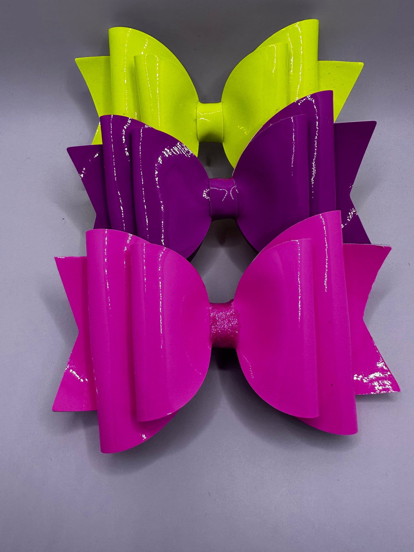 Neon  Vinyl Hair Clip Peers