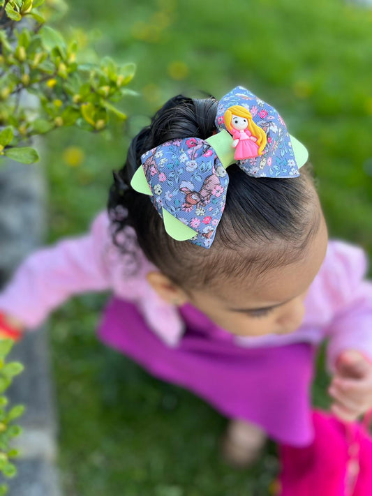 Cartoon Ribbon Hair Bow