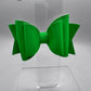 Small Solid Neon Vinyl Hair Clips Peers