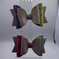 Nude Solid and glitter Multi Colored  Hair Clips Peers