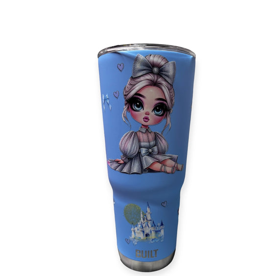 Blue Girls Tumbler