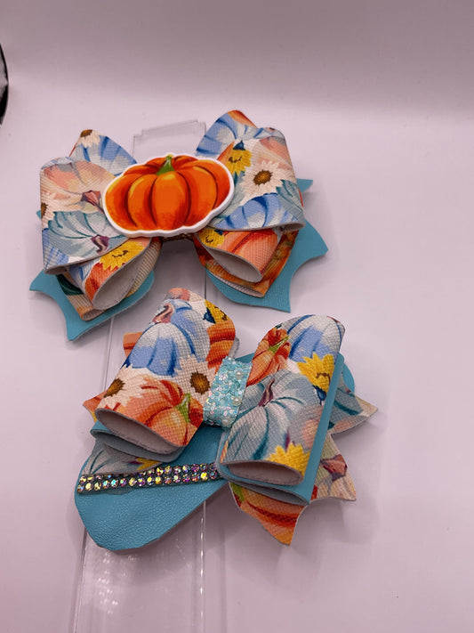 Fall Hair Clips Set