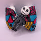 Jack Halloween Hair Clips Bow